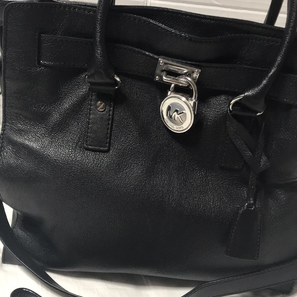 Michael kors Hamilton leather satchel with double straps. EUC - Picture 2 of 10